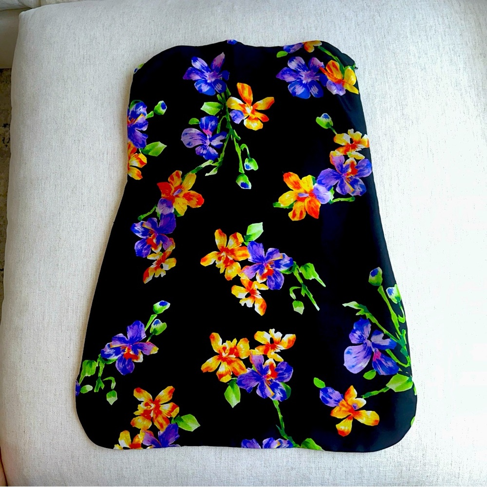 Ralph Lauren Collection Purple Label Resort 2013 Runway Vogue Silk Floral Top